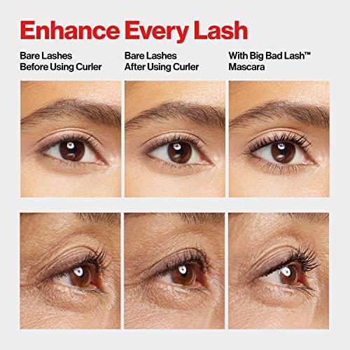 REVLON Revlon Comfort and Control Eyelash Curler, Easy to Use with Storage for Refill Pads