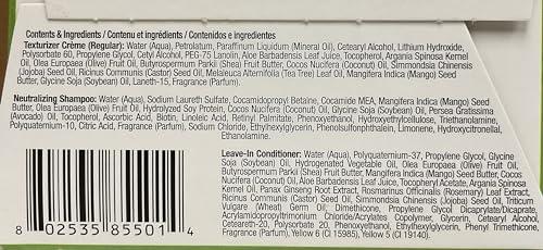 Soft & Beautiful Soft & beautiful, botanicals, nolye no mix texturizer, regular, 2 applications