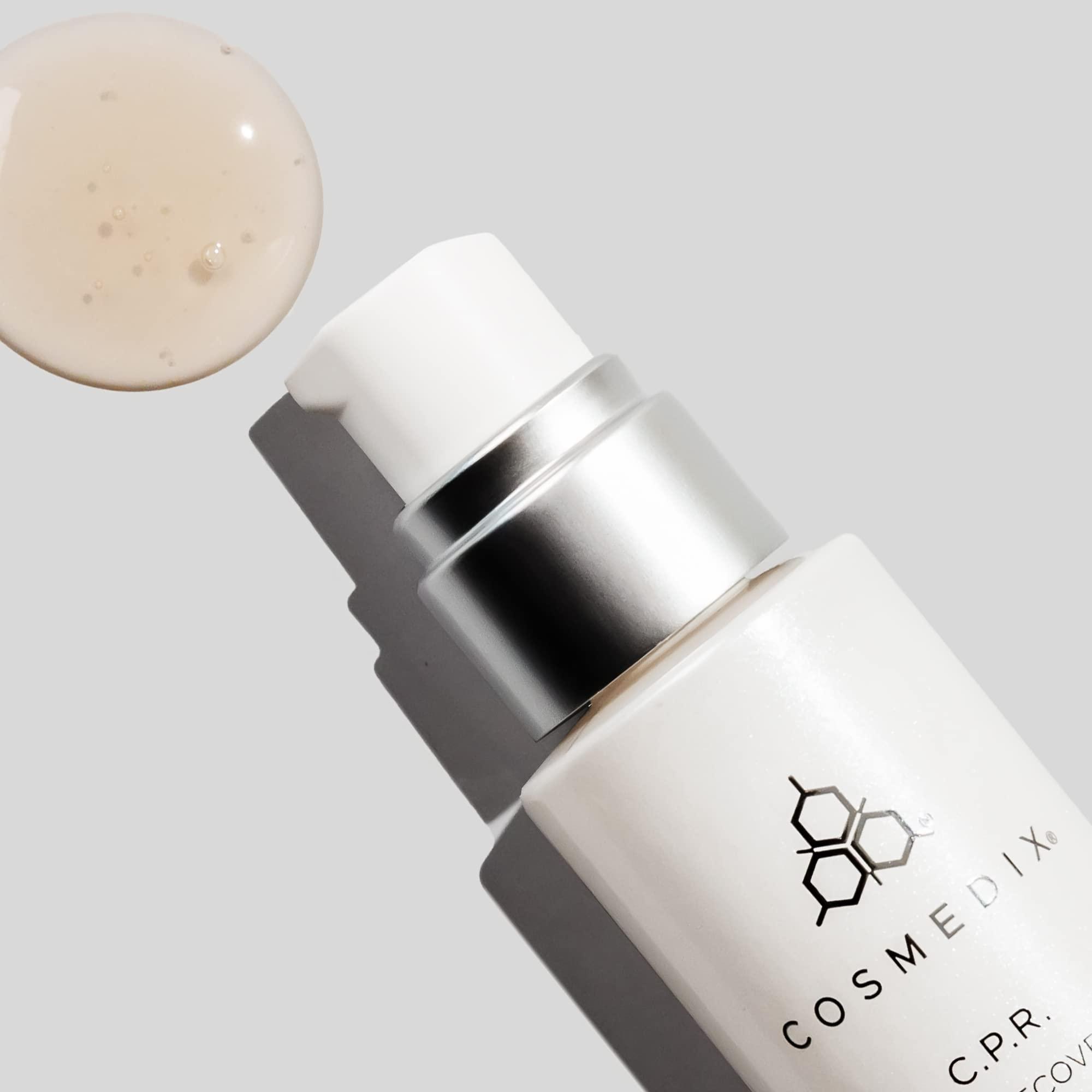 COSMEDIX COSMEDIX CPR Skin Recovery Face Serum for Skin Care - Soothe & Protect Sensitive, Dry Skin - Redness Relief for Face - Hydrating Serum for Facial Care - With Peptides, Rhodiola, Arnica Montana