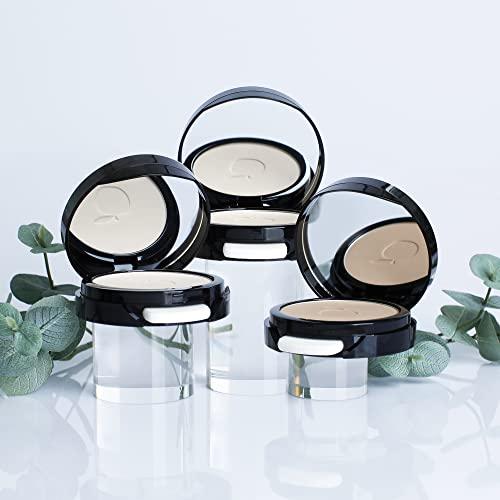 IDUN Minerals Idun Minerals - 2-In-1 Pressed Powder And Foundation - Multi-functioning Powder With A Perfecting Matte Finish - Easily Blendable And Buildable, Vegan Formula - Skargard Light-Medium - 0.27 Oz