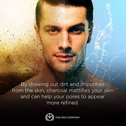 The Man Company The Man Company Activated Charcoal Body Wash - 250ml | Anti Pollution Body Wash for Deep Pore Cleansing | Removes Dirt & Impurities | Acne Control Shower Gel