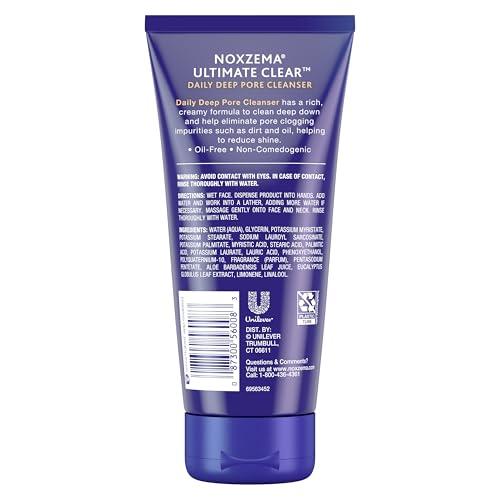 Noxzema Noxzema Deep Cleansing Cream For healthy-looking and soft skin Original Face Cleanser Face Wash Removes Dirt, Makeup and Oil 8oz 6 Count