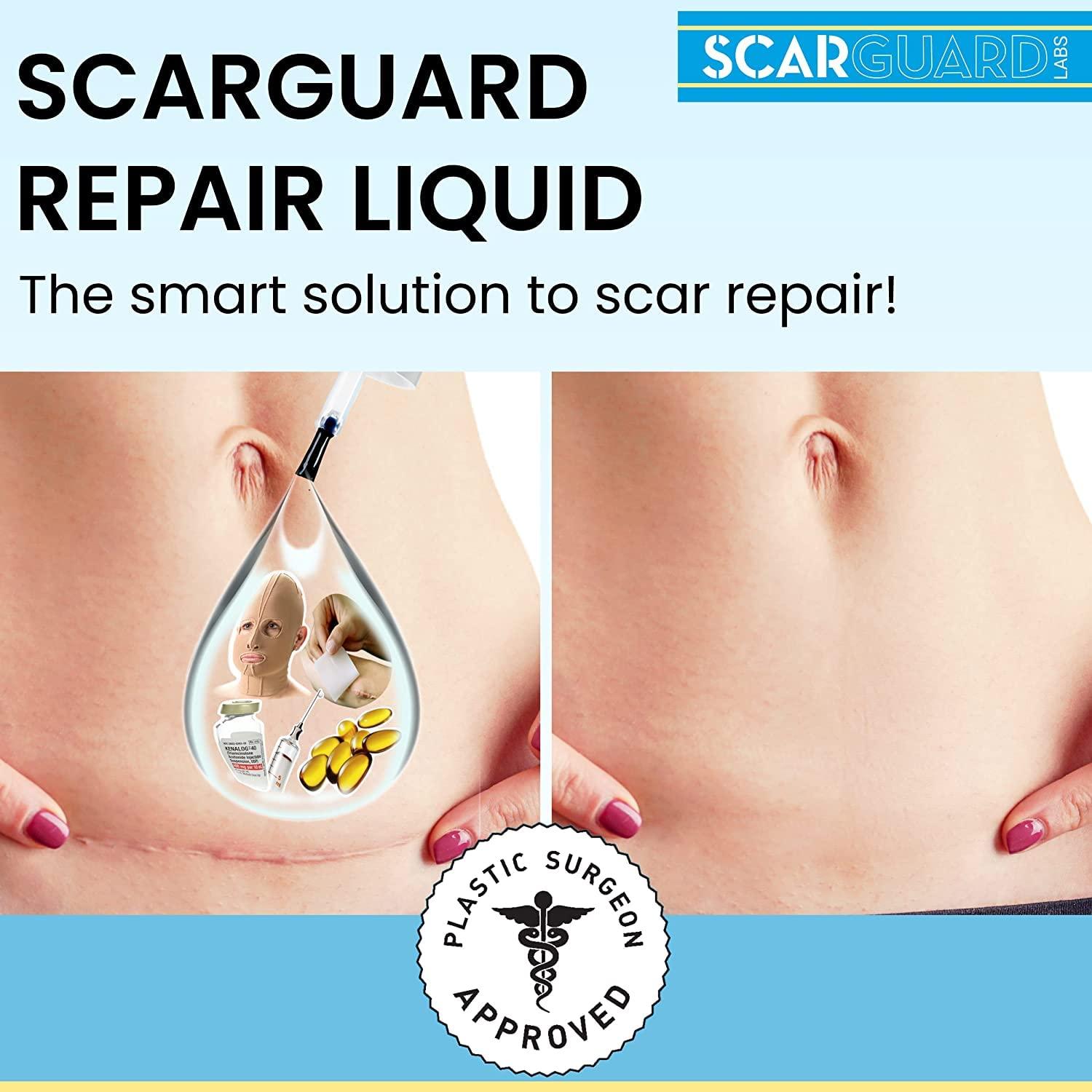 ScarGuard Scarguard Repair Liquid with Vitamin E 0.5 oz ( Pack of 2)