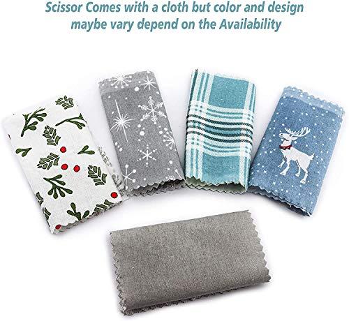 Haryali London Right Handed 6.0 Inch Hairdressing Barber Scissors Set Hair Cutting Thinning Shears for Men and Women with Comb, Oil Bottle, Cloth and Hair Clipper Comes in Black Box