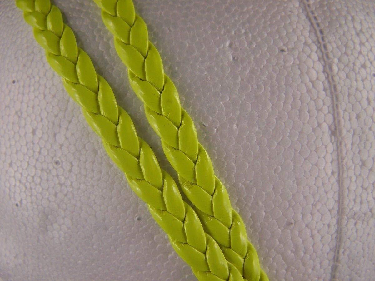 Wholesale Fashion HeadBand Yellow Thin Skinny Braid Double Headband Faux Leather Braided Stretch Elastic Headbands For Women