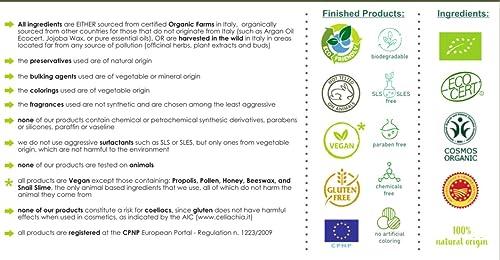 ZAIN1.618 Natural Hair growth Shampoo With Snail Mucin, Rosemary, Biotin, Niacinamide, Castor oil and Caffeine.(Mimosa, 8.45 oz) pH Level 5.2