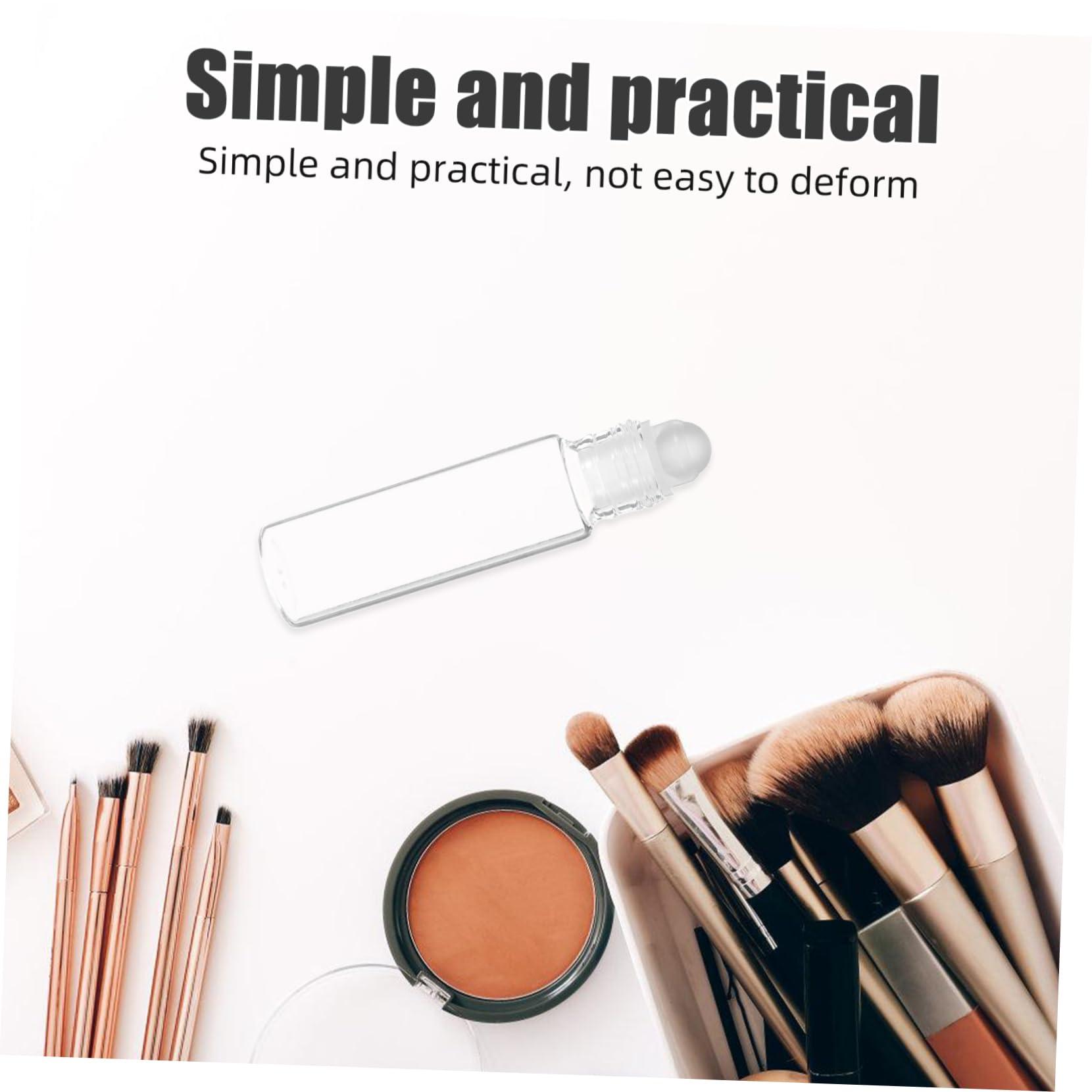 Mikinona Mikinona 10ml Glass Roller Bottles Essential Oil Perfume Travel Leak Proof Rollerball Bottle Set