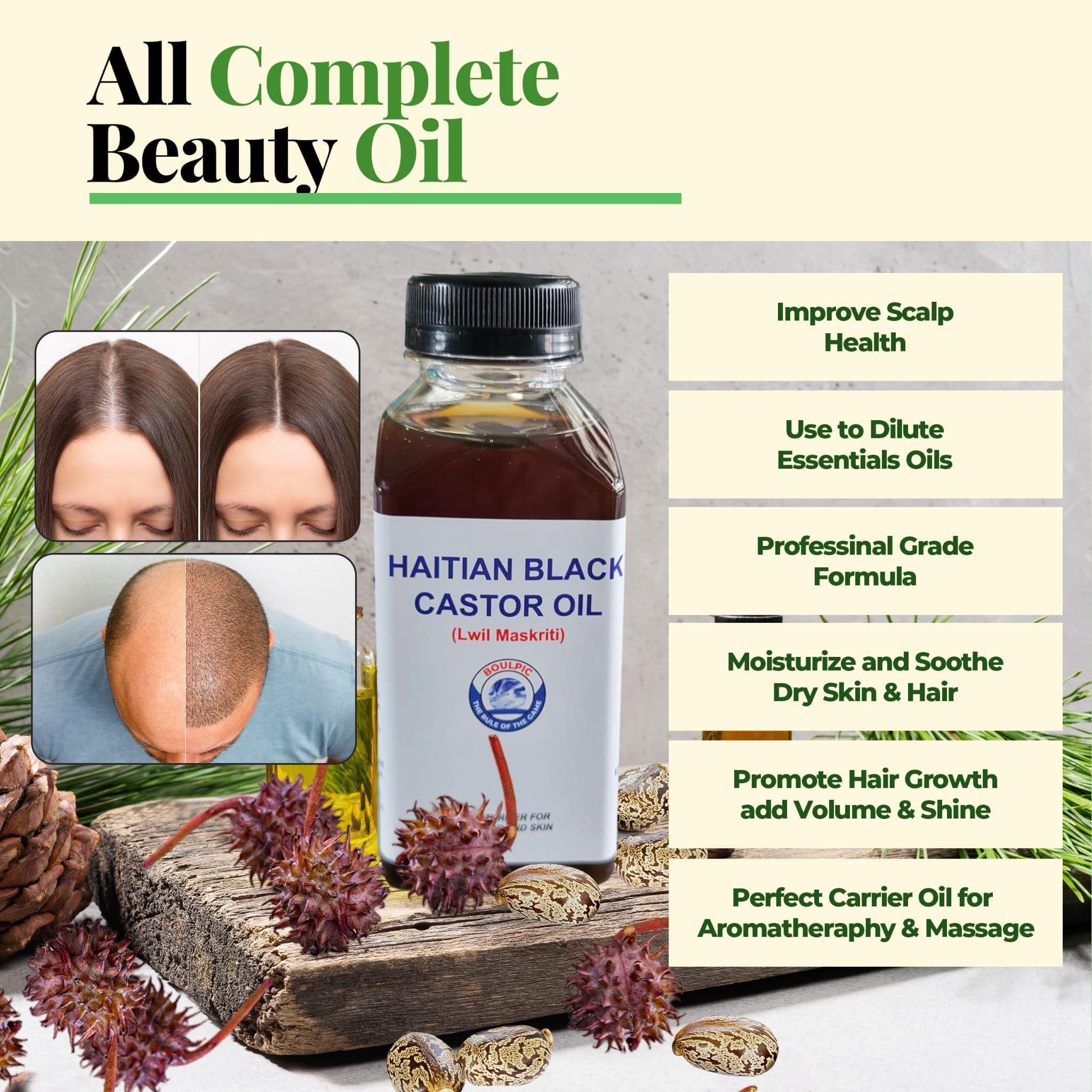 NinthAvenue Basics Haitian Black Castor Oil