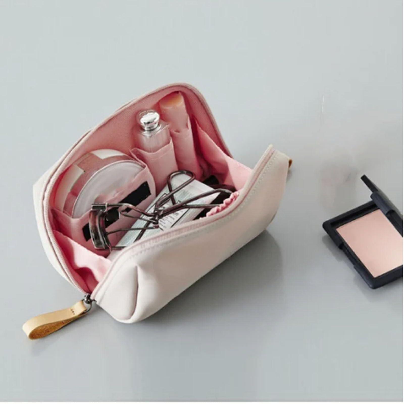 RRULNVGYQ RRULNVGYQ Set Patient Makeup Bag, Multi Compartment Toiletry Cosmetic Bag,Beauty Toiletry Bag with Dividers,Large Cosmetic Toiletry Bags for Traveling Women,Cotton Makeup Bag /826