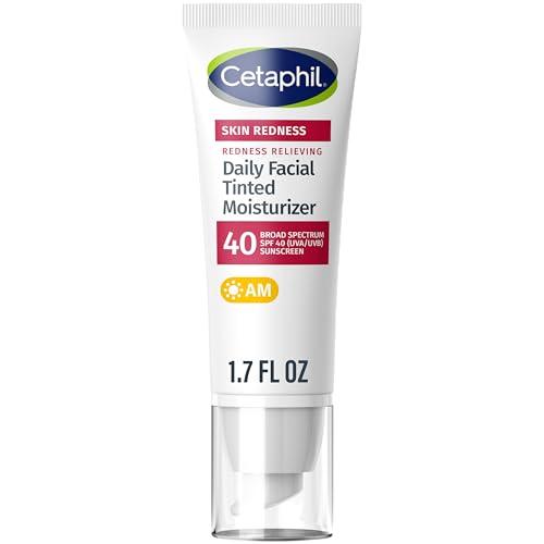 Cetaphil CETAPHIL Redness Relieving Daily Facial Moisturizer SPF 20, 1.7 fl oz, Broad spectrum Sunscreen, Neutral Tint, For Redness-Prone Skin