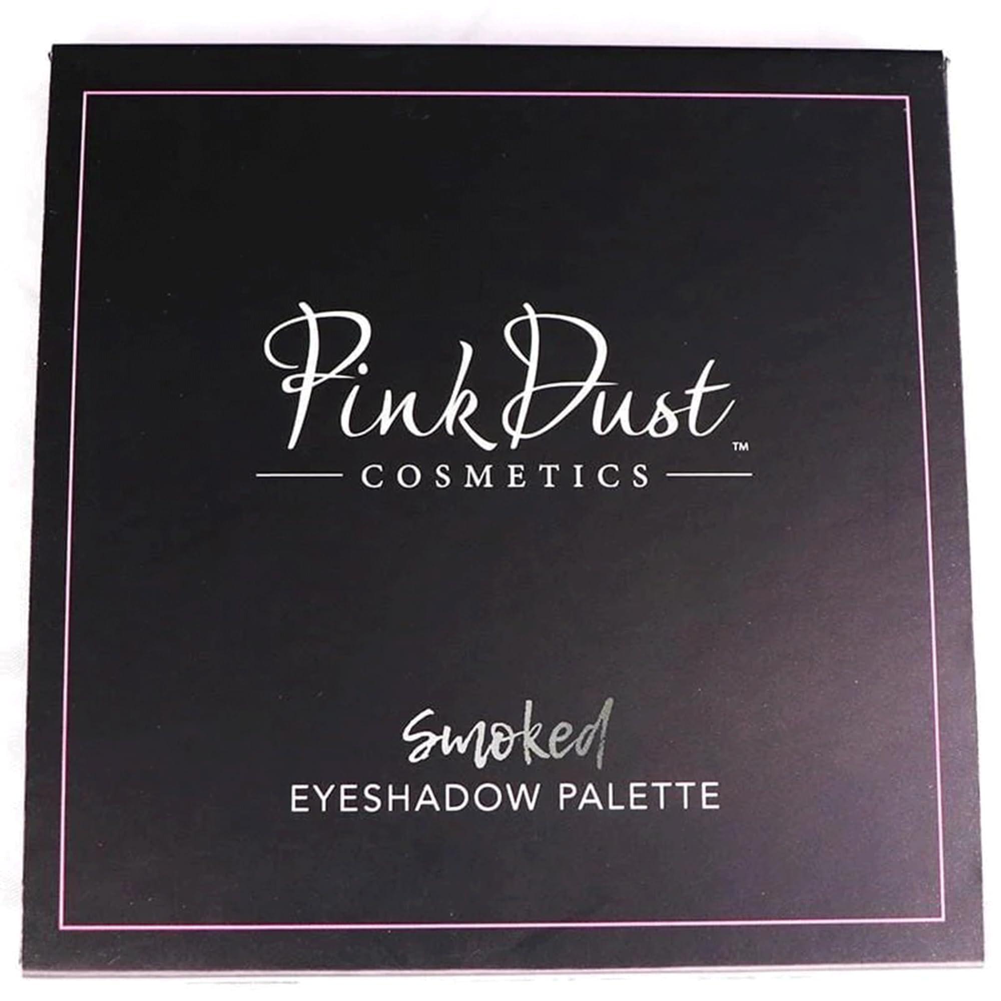 Pink Dust Pink Dust Smoked Eyeshadow Palette - 9 Colors High Pigmented Smokey Eye Shadow - Long Lasting Colorful Eyeshadow Palette Makeup with Frost, Satin, and Matte Shadows