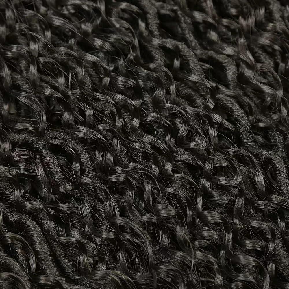 goodear Goddess Locs Crochet Hair for Black Women 6 Packs Faux Locs Crochet Hair Culy Boho Style Braids, River Locs Crochet Hair with Curly Ends (26inch, 26inch (pack of 6)4#)