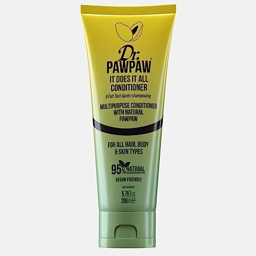 Dr.PAWPAW ORIGINAL BALM Dr PAWPAW It Does It All Conditioner: SLS, Sulphate and Paraben Free, for All Hair Textures - (200 ml)