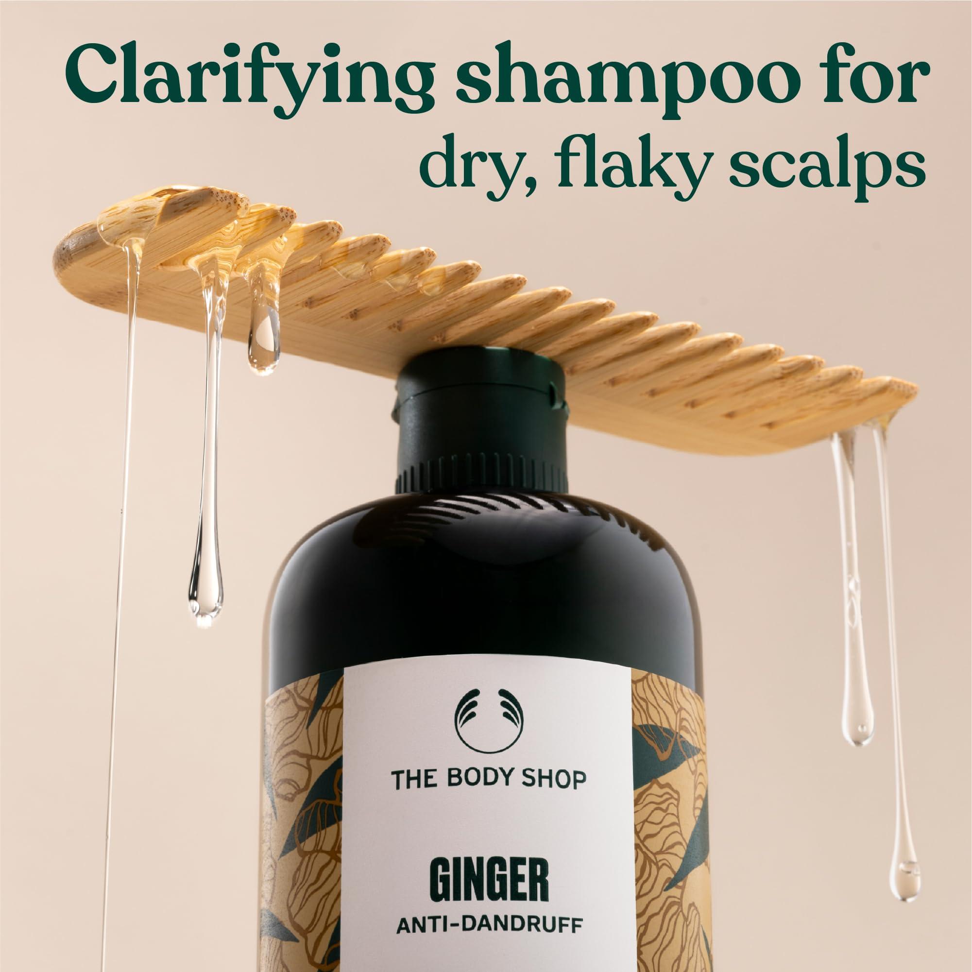 The Body Shop The Body Shop Ginger Scalp Care Shampoo – For Dry, Flaky Scalps – With Vegan Silk Protein – 400ml