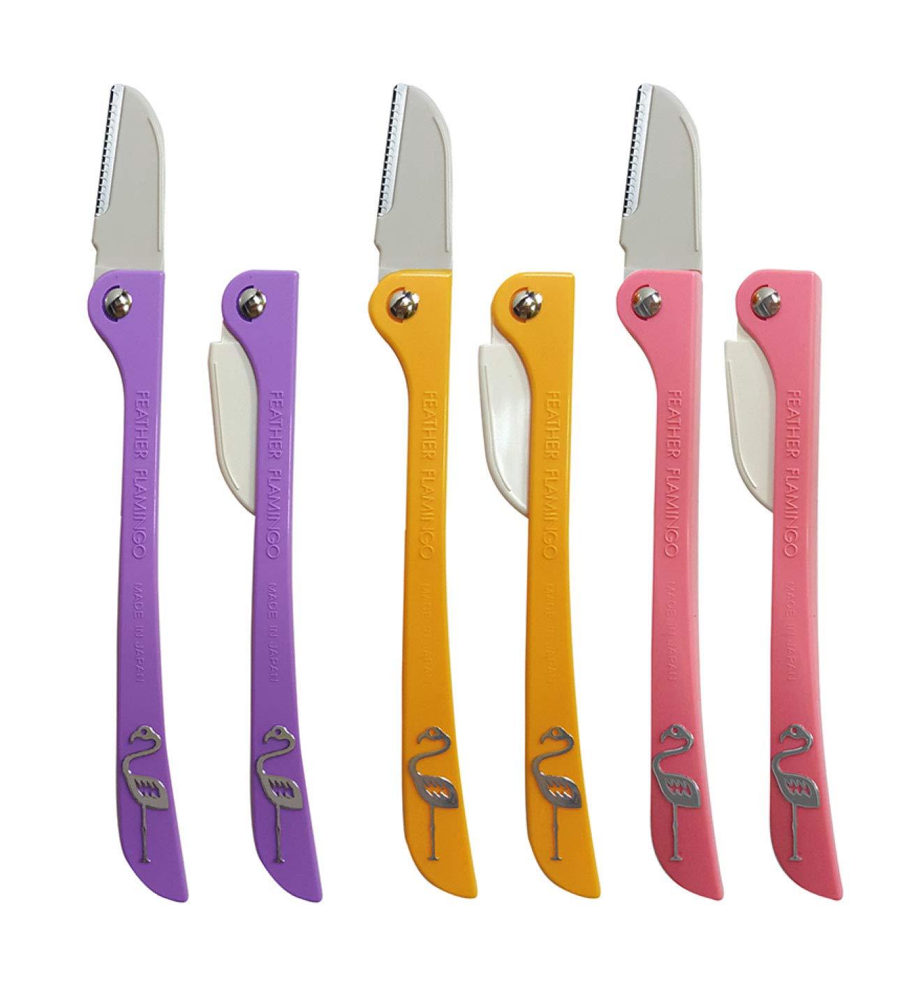 Believe in Your Beauty Feather Flamingo Eyebrow Touch-Up Razor 48 Pieces