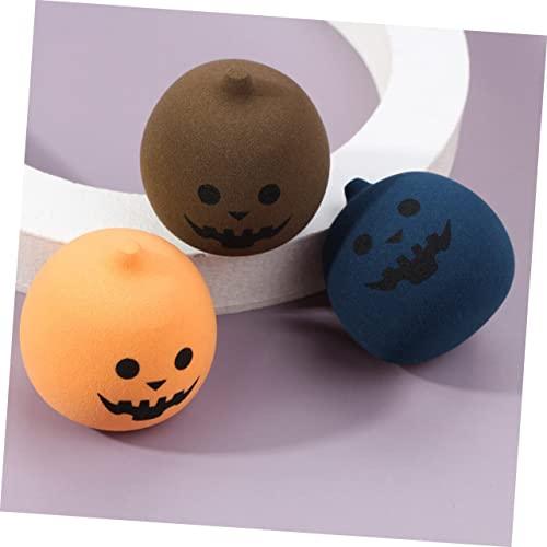 Abaodam Abaodam 3pcs Halloween Makeup Egg Face Makeup Sponge Loose Powder Puff Foundation Beauty Puff Cream to Powder Foundation Facial Powder Puffs Hydrophilic Polyurethane Girl Filler Make up