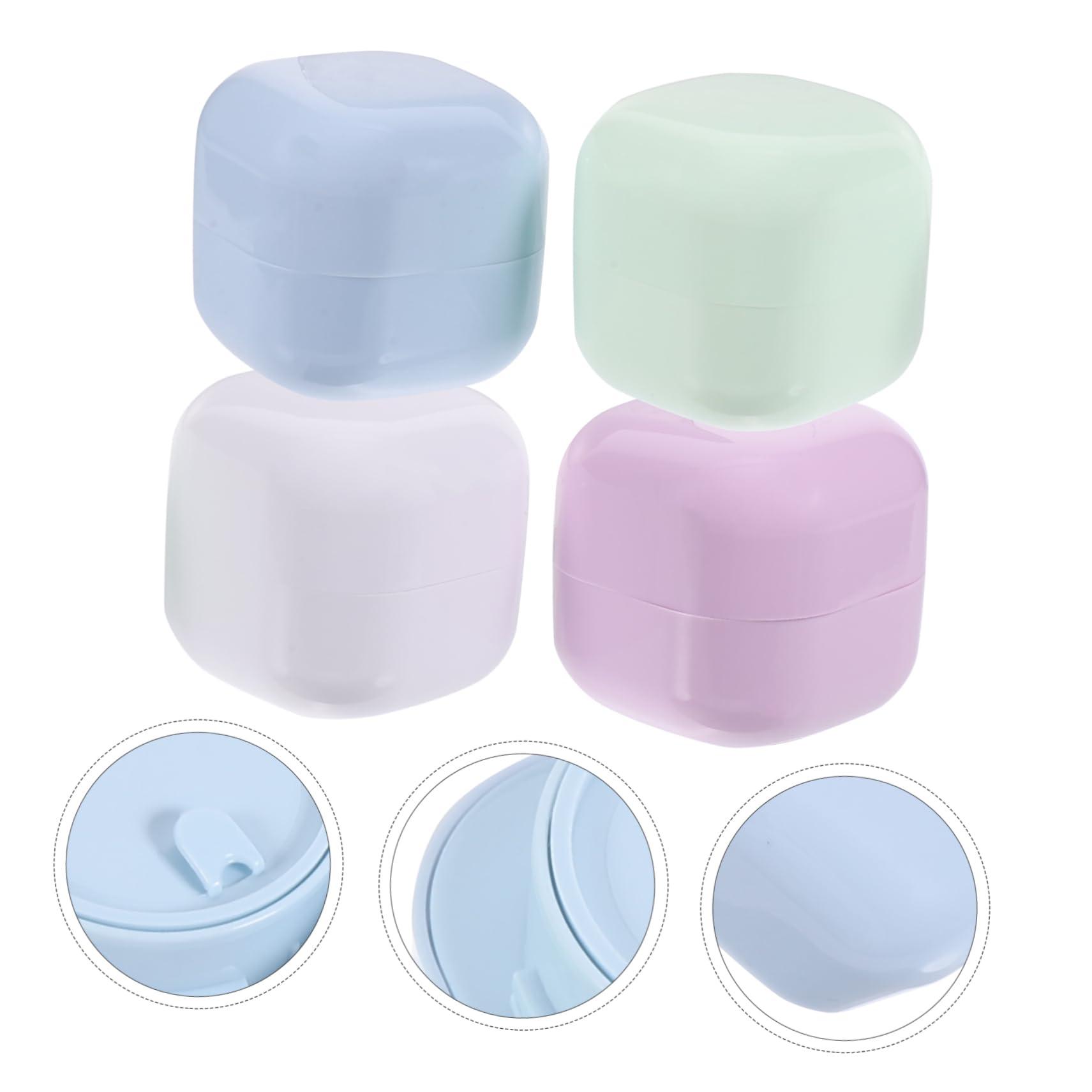 Hemoton Hemoton 4pcs Eye Creams Travel Jars Cream Containers Face Cream Bottle Sample Containers Cosmetics Jars Sub Packaging Container Sub Container Lotion Container Travel Containers or