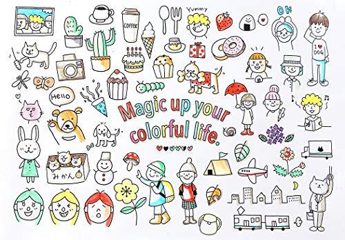 ???? Teranishi Chemical B-MRPB-T17 Magic Lush Petite Blush, Pale Orange, 10 Pieces