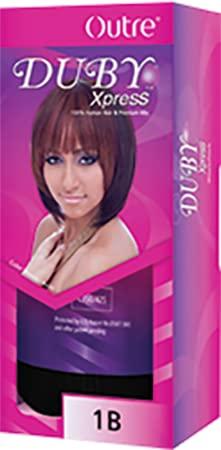 Outre Outre Duby Xpress 10 Inch Silky Style Human Hair Blend Weaves - DUBY XPRESS 10 (BU)