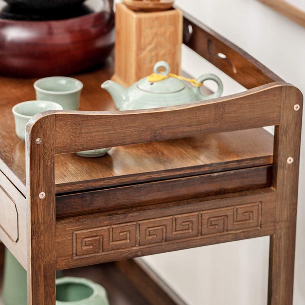 KOELAP KOELAP Salon Beauty Trolley Serving Cart,Kitchen Carts,Rolling Storage Racks and Organizer Utility Cart with Casters Wheels, Easy Assembly, for Living Room, Bathroom,Beauty Salon, SPA