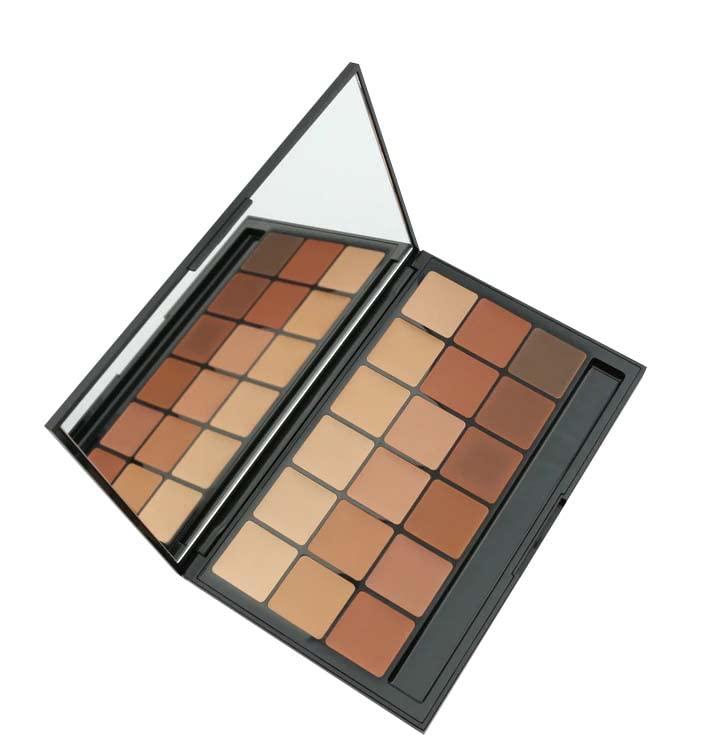 RCMA RCMA Vincent Kehoe 18 Part Cream Foundation/Concealer Makeup Palette #10 | HD Look | Perfect Finish | Professional Makeup for Film or Theater | Everyday Wear