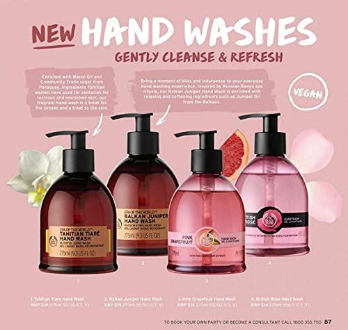 The Body Shop The Body Shop Pink Hand Wash, Grapefruit 9.3 Fl Oz