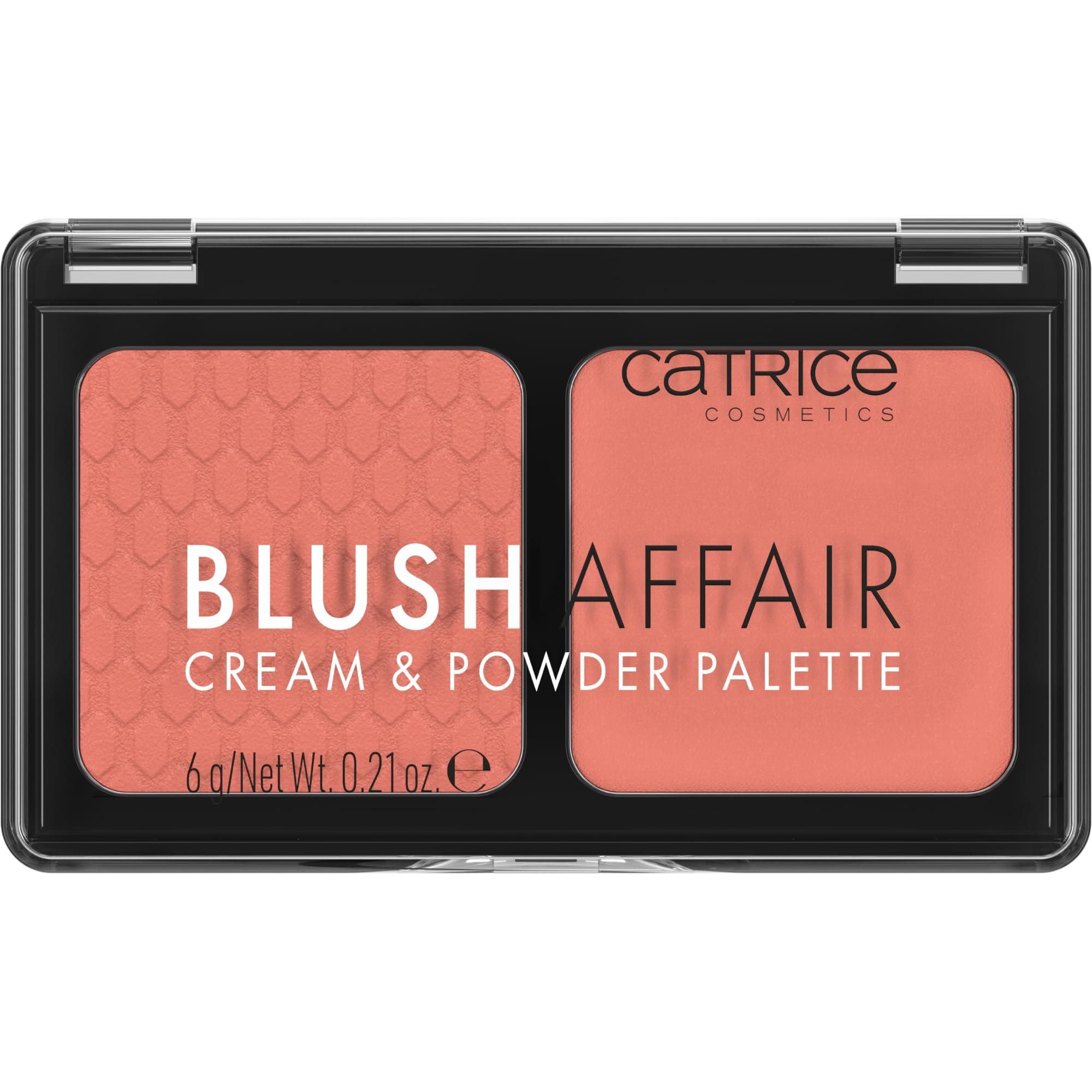 Catrice Catrice | Blush Affair Cream & Powder Palette | Highly Pigmented Radiant Cream & Soft Matte Powder | Vegan & Cruelty Free (040 Peach Passion)