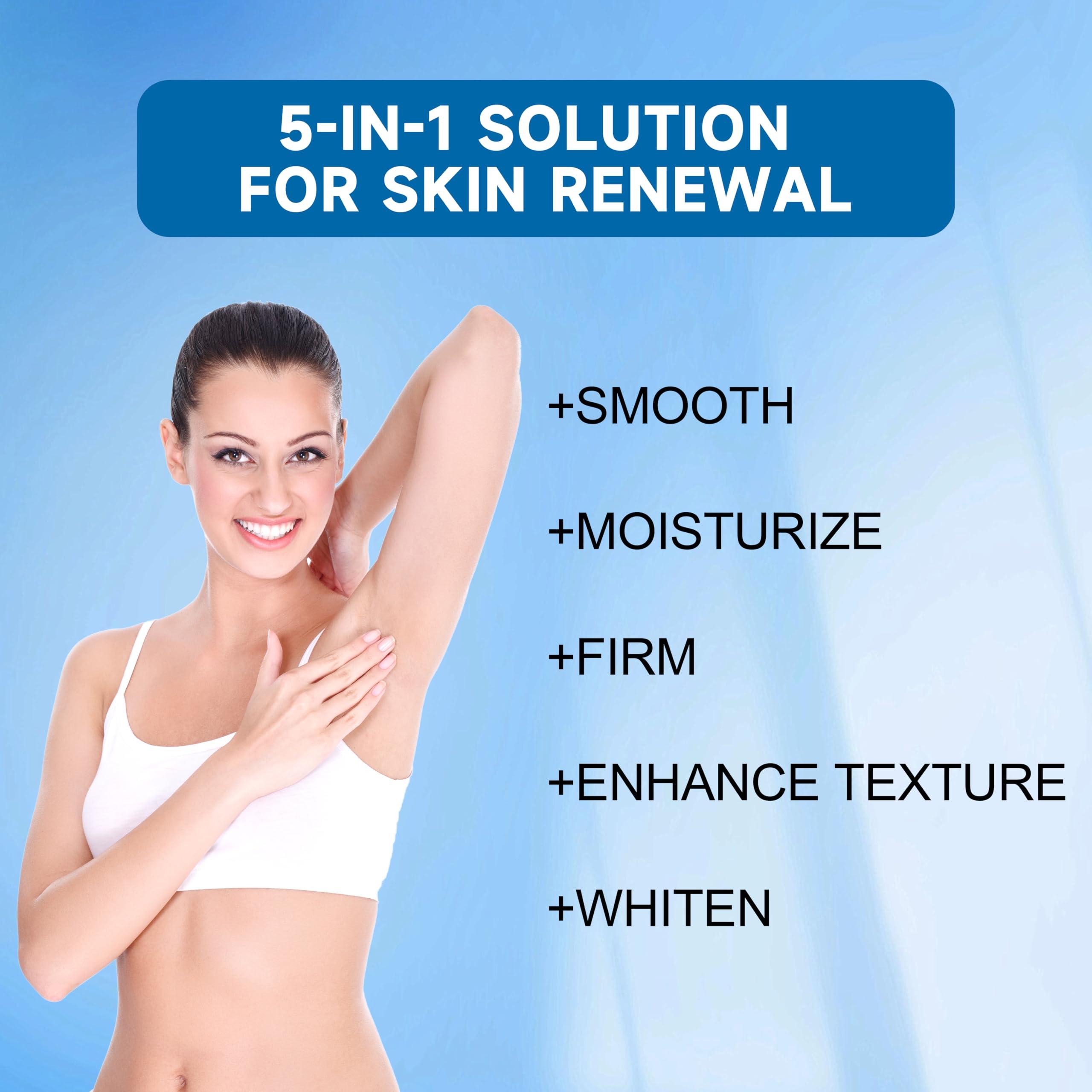 Nirraleza Skin Bleaching Cream for Body Intimate Areas, Skin Whitening Cream, Skin Lightening Cream, Dark Spot Remover for Private Parts, Underarms, Knees, Armpits, Elbows, Inner Thighs (1.7 Fl Oz) (1.7 Fl Oz)