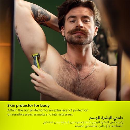 philips Philips OneBlade Replacement Blades for Face/Body Kit Original Replacement Blades Compatible with all OneBlade Electric Razors QP2630