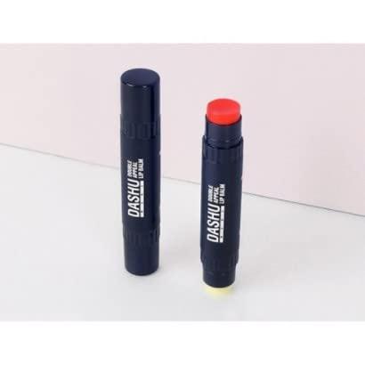 Mise Dashu Men's Double Appeal Lip Balm 4.8g Strawberry flavor + 1 unscented 1P