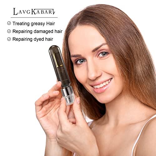 LAVG KABAR LAVG KABAR Hair Oil,Repair Dry Damaged Hair Quickly,Hair Treatment Oil for Men and Women,Curly Frizzy Hair Oil (28ml)