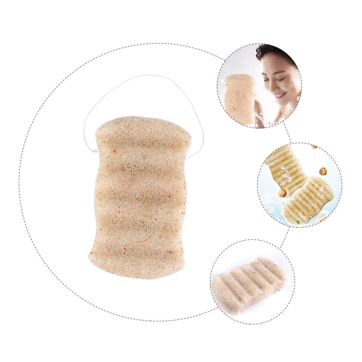 Beavorty Beavorty 1pc Bath Cotton Cleaning Sponges Powder Puffs Facial Sponges Facial Tools Bath Sponge Duster Seep Damp Skin Care Tools Face Wash Cosmetics Pads Facial Cleaning Sponge Gum