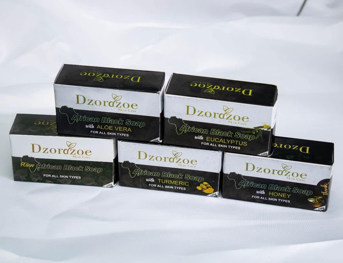 Dzordzoe Skin Care Dzordzoe Skin Care African Black Bar Soap (Aloe Vera)
