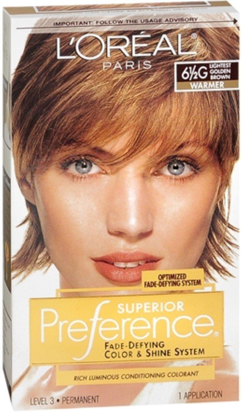 LOral Paris L'Oreal Preference #6.5G Lightest Golden Brown, 1 ct
