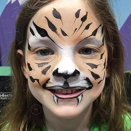 Go Ho Go Ho Pastel Orange Body Paint Washable(2.37 oz,70 ml),Water Based Cream Pastel Orange Face Body Paint for SFX Cosplay Costumes Festivals Halloween Makeup