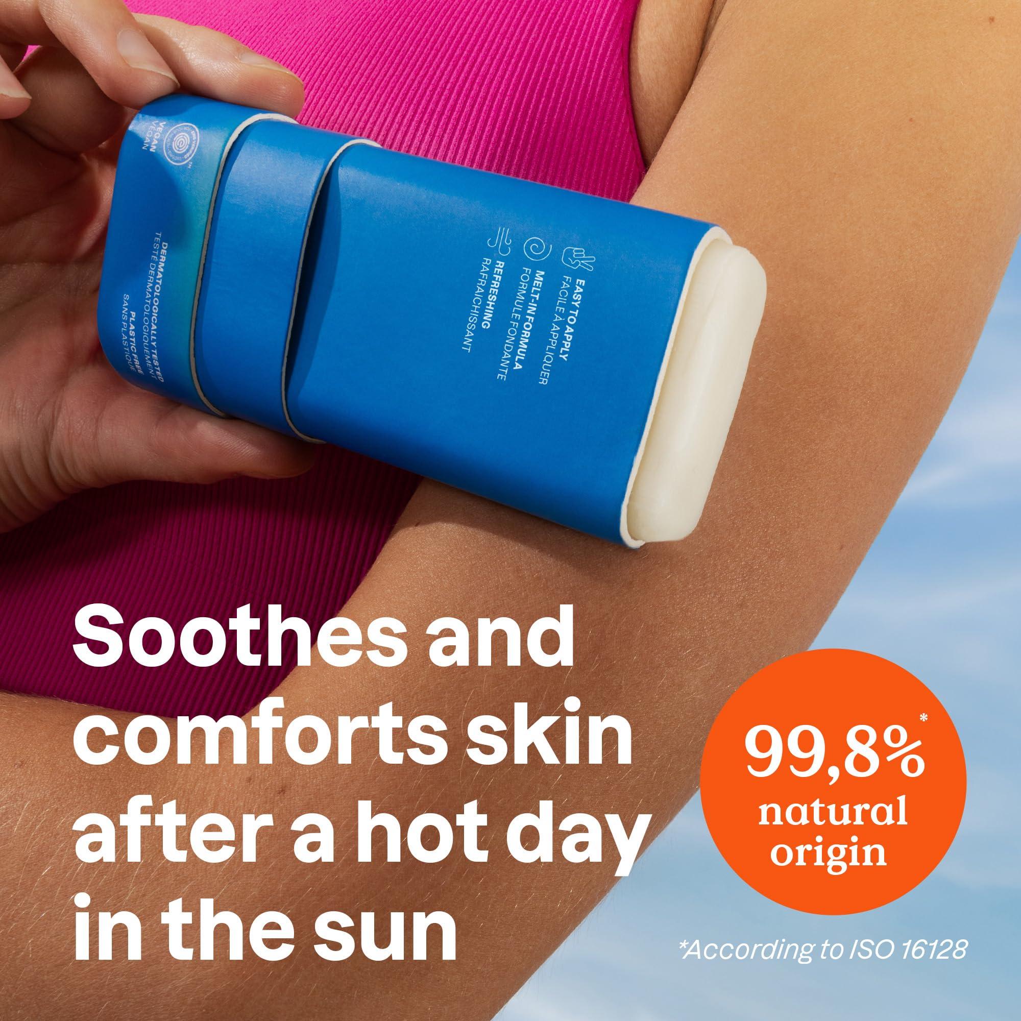 ATTITUDE Bundle of ATTITUDE Mineral Sunscreen Stick with Zinc Oxide, SPF 30 + Tinted Mineral Sunscreen, Face Stick, SPF 30 + Lip Balm, SPF 15 + After Sun Stick, Mint & Cucumber