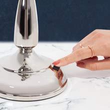 Zadro Zadro 11" Makeup Mirror with Lights and Magnification Dimmable Touch LED Lighted Makeup Mirror with Magnification 5X/1