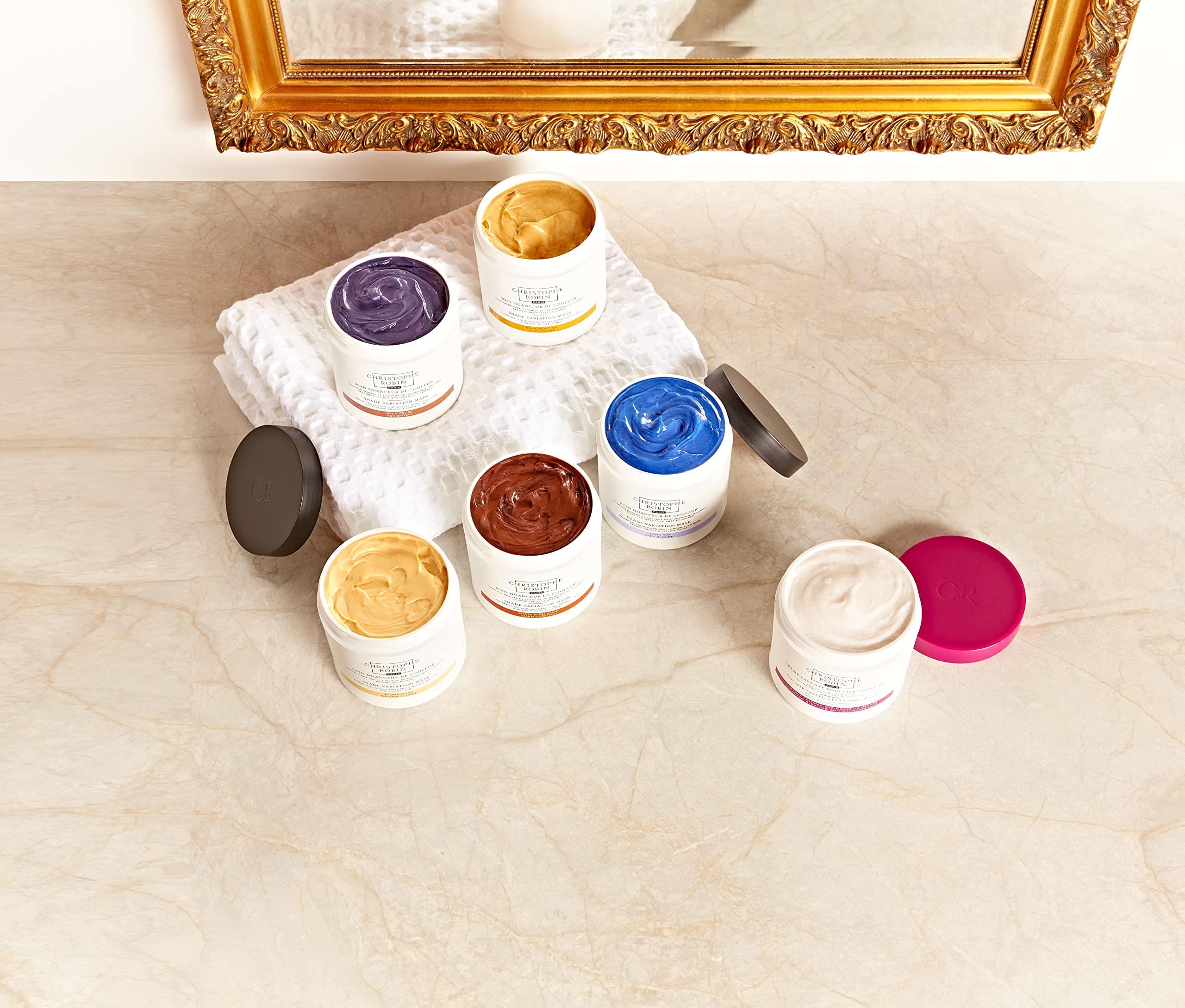 Christophe Robin Christophe Robin Shade Variation Mask - Nourishing and Color Enhancing - Warm Chestnut 250ml