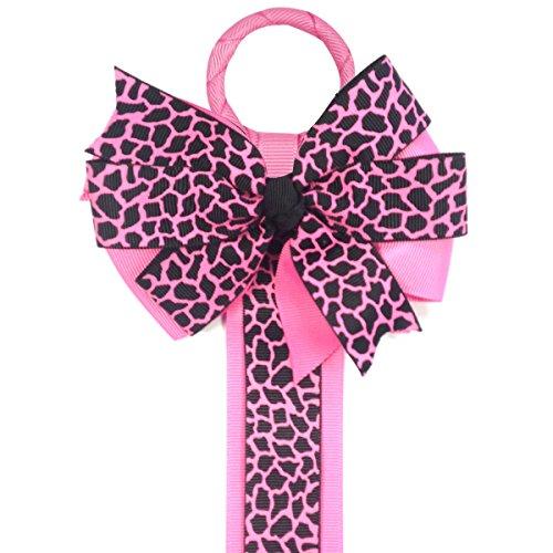 allydrew Allydrew Hair Bows and Hair Clips Organizer, Hot Pink Leopard
