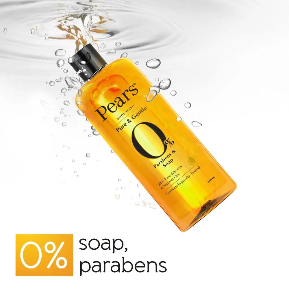 PEARS Pears Pure and Gentle Shower Gel, 250ml (Pack of 2)