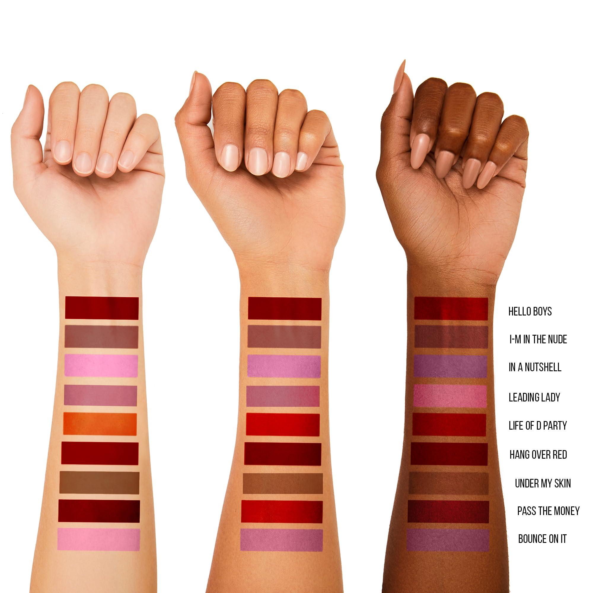 Sacha Cosmetics Intense Matte Lip Velvet by Sacha Cosmetics, Long Lasting Liquid Lipstick Lip Color Makeup, Best Lip Stain Tint Stick, 0.20 oz,5.0 g, Hello Boys!