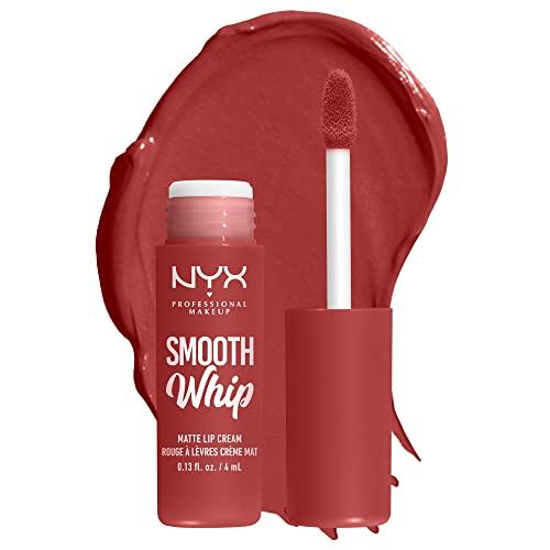 NYX PROFESSIONAL MAKEUP NYX PROFESSIONAL MAKEUP Smooth Whip Matte Lip Cream, Long Lasting, Moisturizing, Vegan Liquid Lipstick - Parfait (Midtone Red Nude)