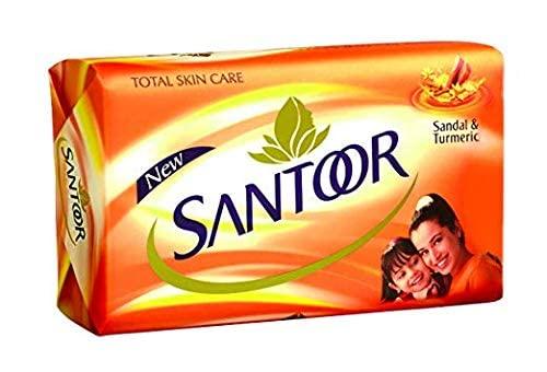 Santoor Santoor Sandal & Turmeric Soap - 100g (Pack of 3)