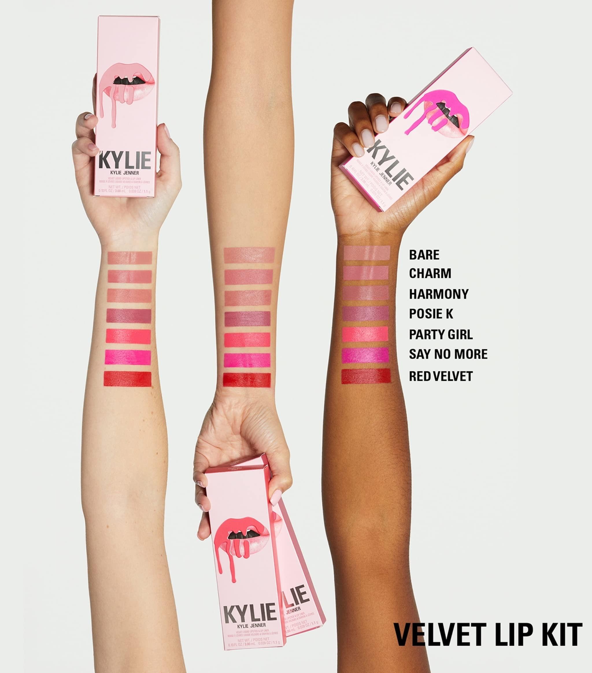 KYLIE Kylie Jenner Cosmetics Lip Kit -(Bare) Liquid Lipstick And Lip Liner Matte