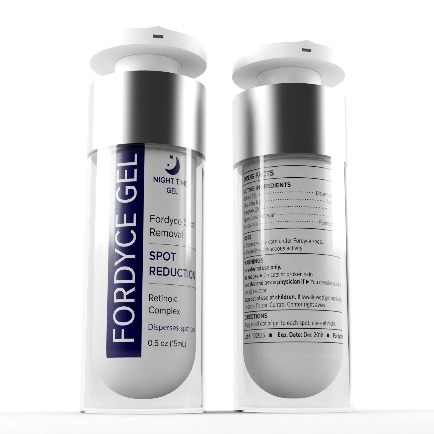 FordyceGel Fordyce Spots Removal Cream. The first clinically proven fordyce spot home treatment for men and women. Works fast and is painless. Better results than laser therapy.
