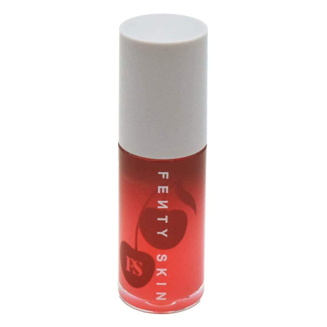 Fenty Skin Fenty Skin Cherry Treat Conditioning + Strengthening Lip Oil Cream White 0.19 Ounce (Pack of 1)