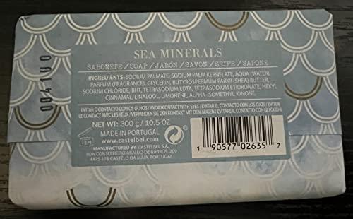 Castelbel Porto Castelbel Porto Sea Minerals - Enriched With Shea Butter Scented Soap Bar - 10.5oz