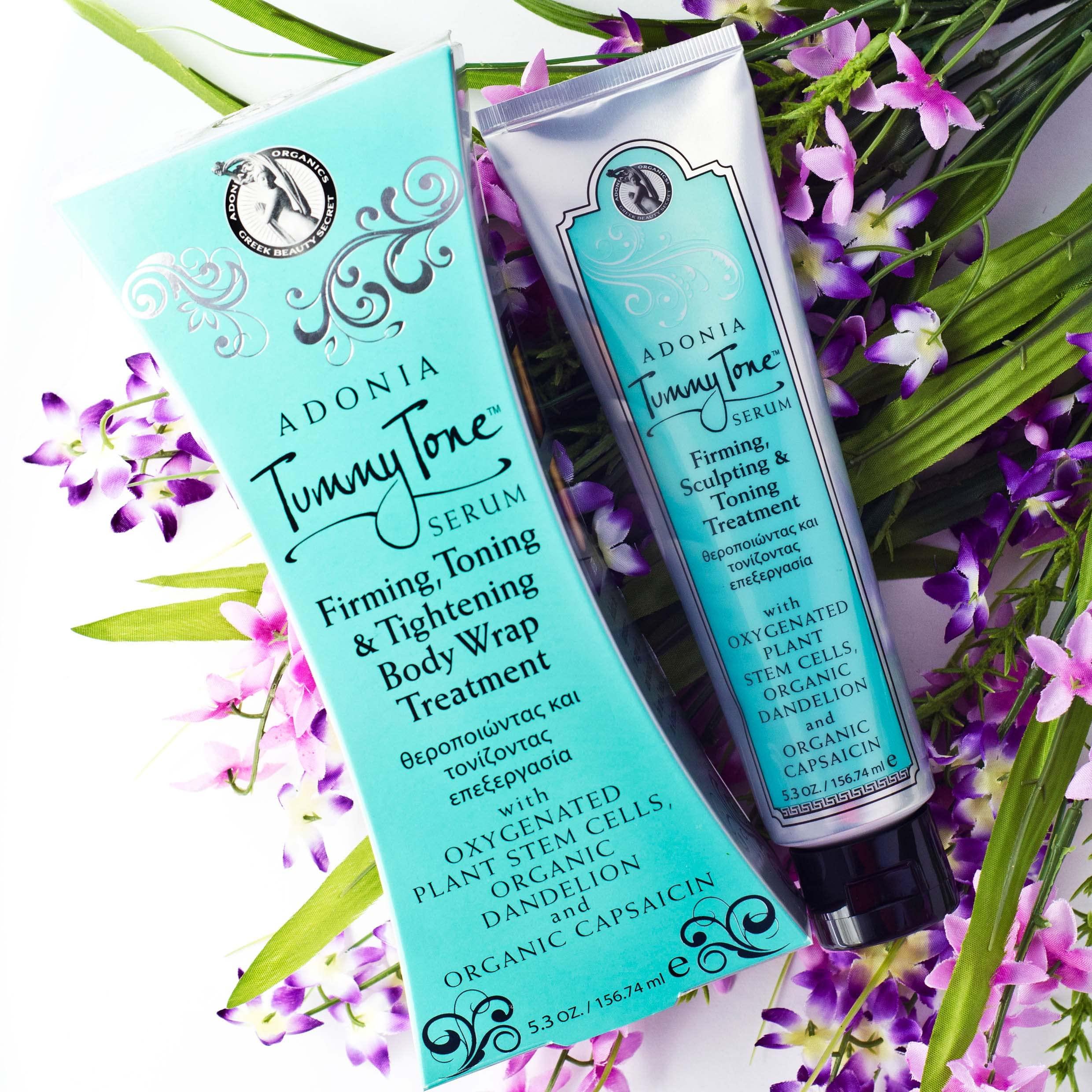 Adonia Organics Adonia Organics Best Organic Tummy Toner - Tighten saggy tummy - Diminish Stretch marks - Reduce Love Handles, Belly Fat, and Excess Skin