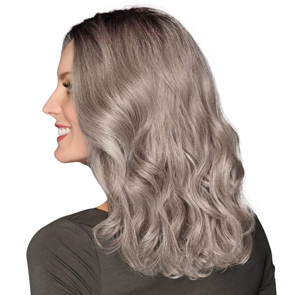 Raquel Welch Raquel Welch 14 Inch Wavy Top Billing Top-of-The-Head Hair Topper Wig, RL19/23SS Biscuit