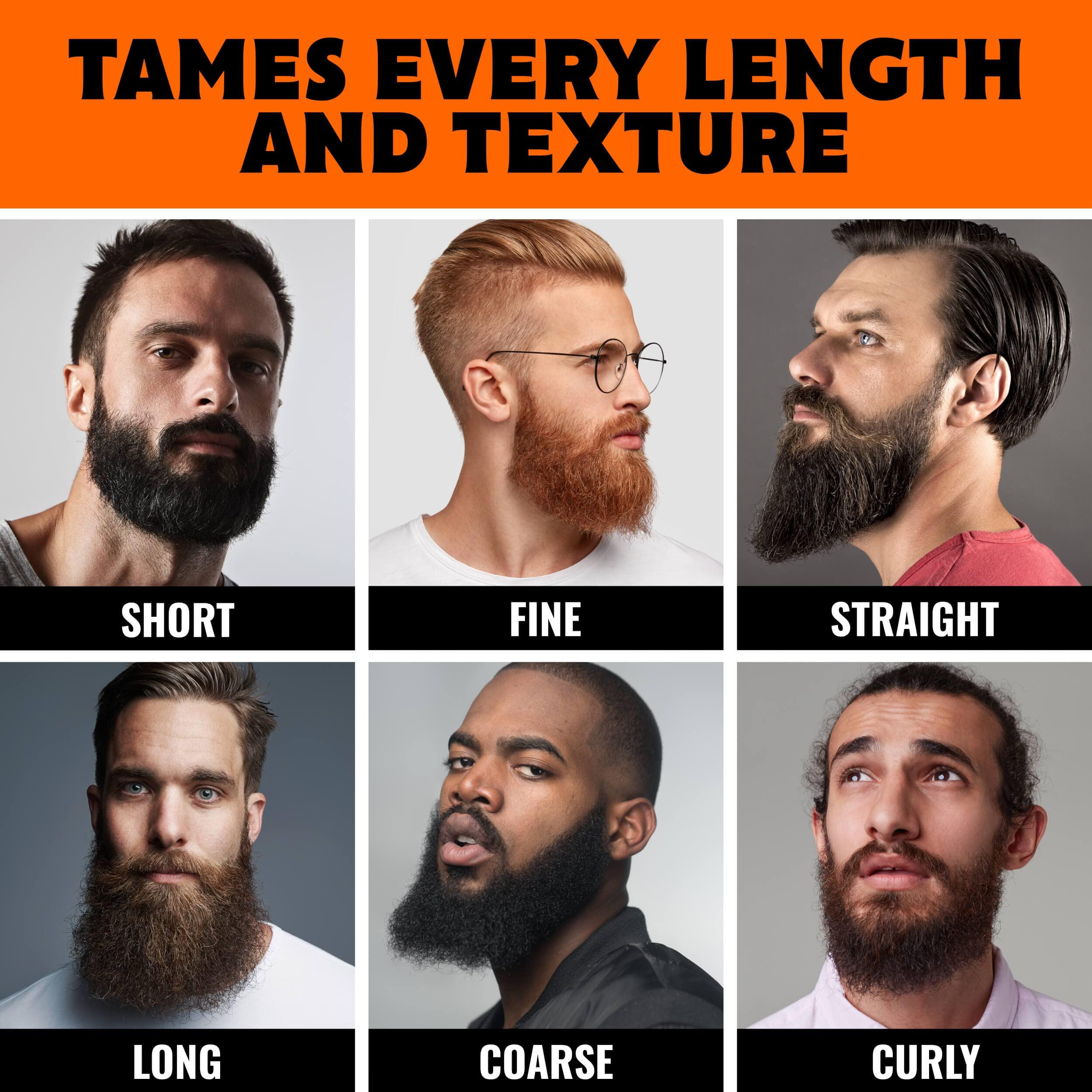 TAME THE WILD MAKE YOUR BEARD BEHAVE Tame the Wild Premium Beard Straightener Kit - Heated Beard Brush for Men - Beard Straightener Comb - Beard Grooming Kit: Beard Heat Protectant Spray, Beard Soap, Beard Balm, Wooden Comb, Storage Case